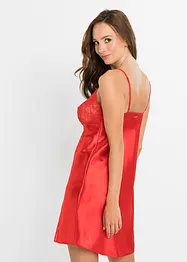 Negligé i satin, bonprix