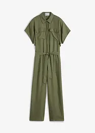 Jumpsuit med skärp, bonprix