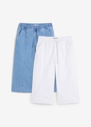Stretch-Capri-Jeans (2-pack), Straight, John Baner JEANSWEAR