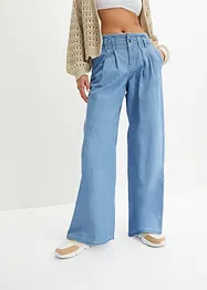 Wide Leg Jeans, Low Waist, bonprix