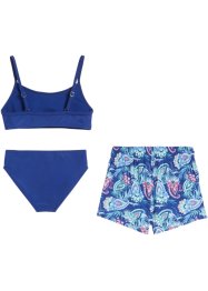 Bikini +  badshorts för barn (3 delat set), bpc bonprix collection