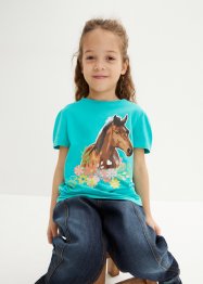 T-shirt i ekologisk bomull för barn (2-pack), bpc bonprix collection