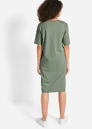 T-shirtklänning i oversizemodell med bomull (2-pack), bonprix