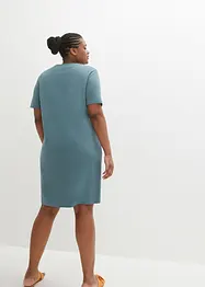 T-shirtklänning i oversizemodell med bomull (2-pack), bonprix