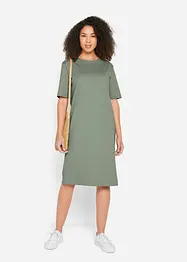 T-shirtklänning i oversizemodell med bomull (2-pack), bonprix