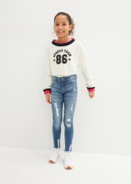 Sweatshirt + topp för barn (2 delar), ekologisk bomull, bpc bonprix collection
