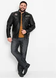 Jacka i skinnimitation, bonprix