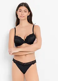 (3-pack) BH med formpressade kupor och återvunnen polyamid, bonprix