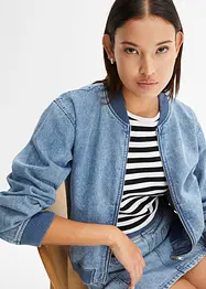 Blusjacka i denim, bonprix