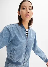 Blusjacka i denim, bonprix