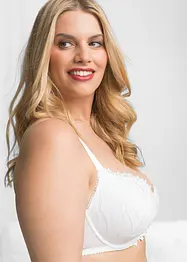 Formpressad BH med bygel och broderi (2-pack), bonprix