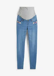 Mammastuprörsjeans med broderi, bpc bonprix collection