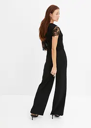 Jumpsuit med spets, bonprix