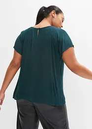 Blus med spets, bonprix