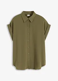 Blus i återvunnen polyester, bonprix