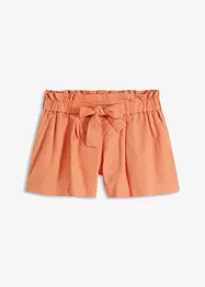 Linneshorts med hög midja, BODYFLIRT