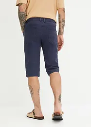 Långa stretchbermudas, Loose Fit, bonprix
