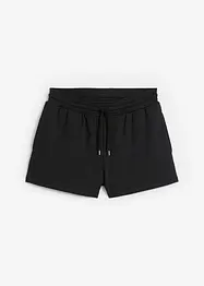 Trikåshorts med knytband, bonprix