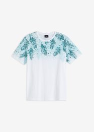T-shirt med mönster i ekologisk bomull, bpc bonprix collection