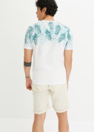T-shirt med mönster i ekologisk bomull, bpc bonprix collection