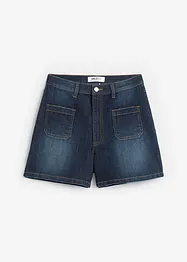 Stretchiga jeansshorts med hög midja, John Baner JEANSWEAR