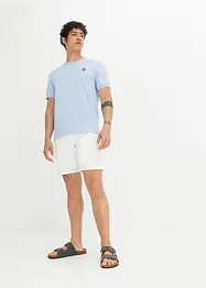 Chinobermudas med bälte, regular fit, bpc bonprix collection