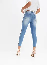 Skinny jeans med stretch och medelhög midja, bonprix