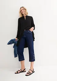 Capri Jeans Mid Waist, bonprix