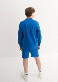 Skjorta och shorts i muslin för barn (2 delar), bonprix