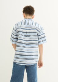 Kortärmad randig skjorta för barn, bpc bonprix collection