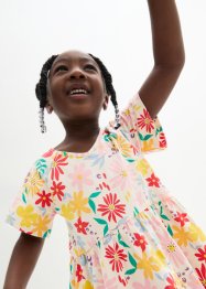 Jerseyklänning i ekologisk bomull för barn, bpc bonprix collection