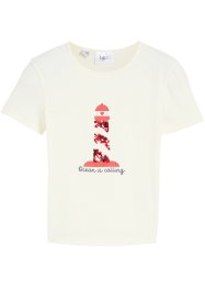 T-shirt för barn med vändbara paljetter i ekologisk bomull, bpc bonprix collection