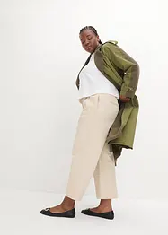 Wide Leg Jeans, High Waist, med bekväm midja, bonprix