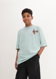 T-shirt oversize för barn i ekologisk bomull, bpc bonprix collection