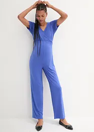 Kräppad mamma-/amningsjumpsuit, bpc bonprix collection