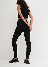 Leggings med ekologisk bomull (2-pack), bonprix