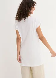 Boxy longshirt, kortärmad, bonprix