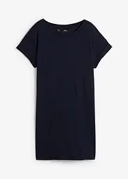 Boxy longshirt, kortärmad, bonprix