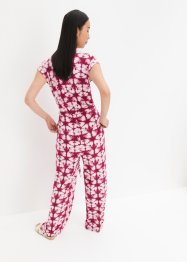 Kortärmad jerseyjumpsuit, bpc bonprix collection