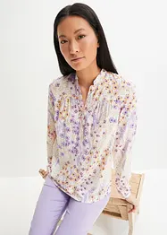 Blus av mjuk viskos, bonprix
