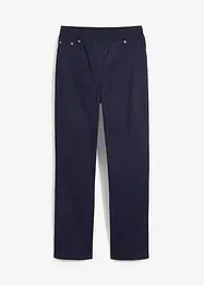 Jeans med medelhög ribbstickad midja, bonprix