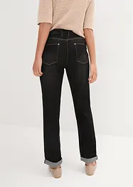 Stretchiga boyfriendjeans med medelhög midja, bonprix