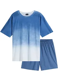 Pyjamas med shorts, av ren bomull, bonprix