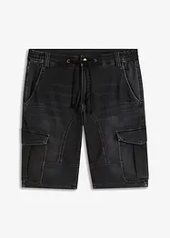 Mjuka jeansbermudas, Regular Fit, bonprix