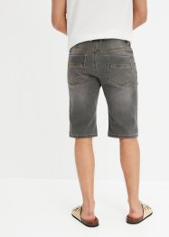 Stretchiga jeansshorts med bekvämt snitt, Regular Fit, bonprix