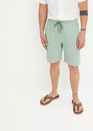 Långa muslinshorts, Regular Fit, bonprix