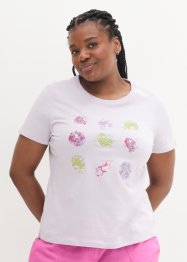 T-shirt i bomull med tryck, bpc bonprix collection