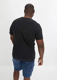 T-shirt i ekologisk bomull, Slim Fit, bonprix