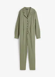 Linnejumpsuit i 7/8-längd, bpc bonprix collection