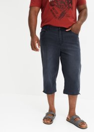 Stretchiga 3/4-jeans med bekväm midja, Regular Fit, John Baner JEANSWEAR